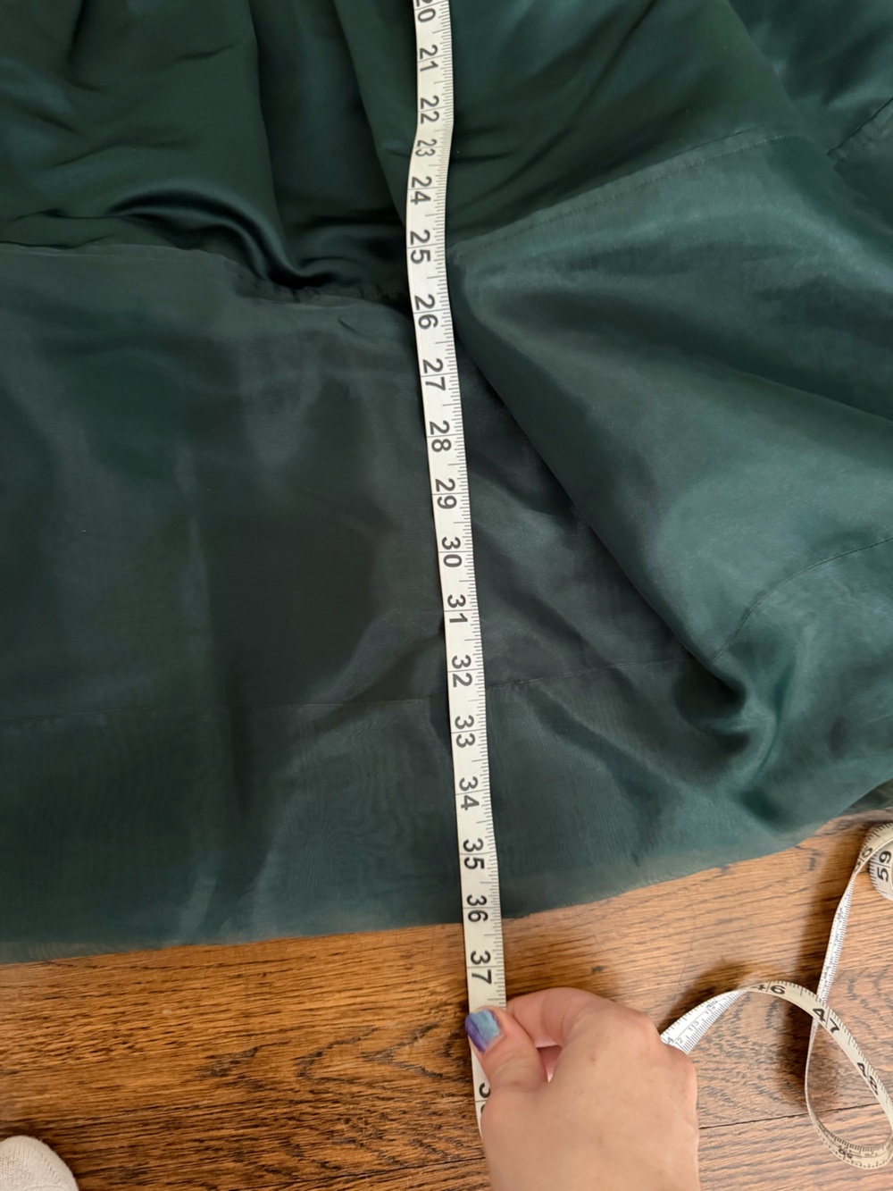 ERIN by Erin Fetherston Dark Green Halter Mini Dress - Picture 8 of 8